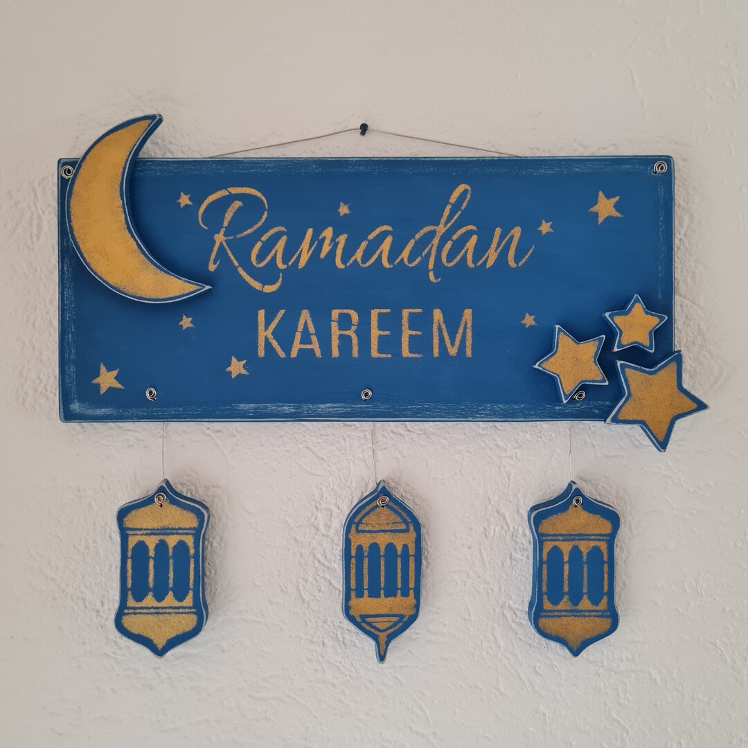 Ramadan Kareem Türschild