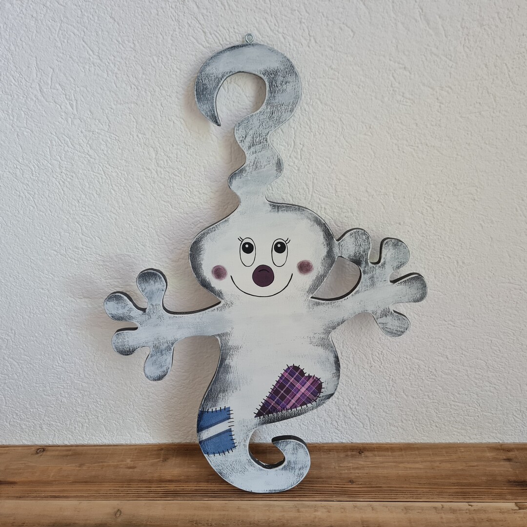 Gespenst Herz violett