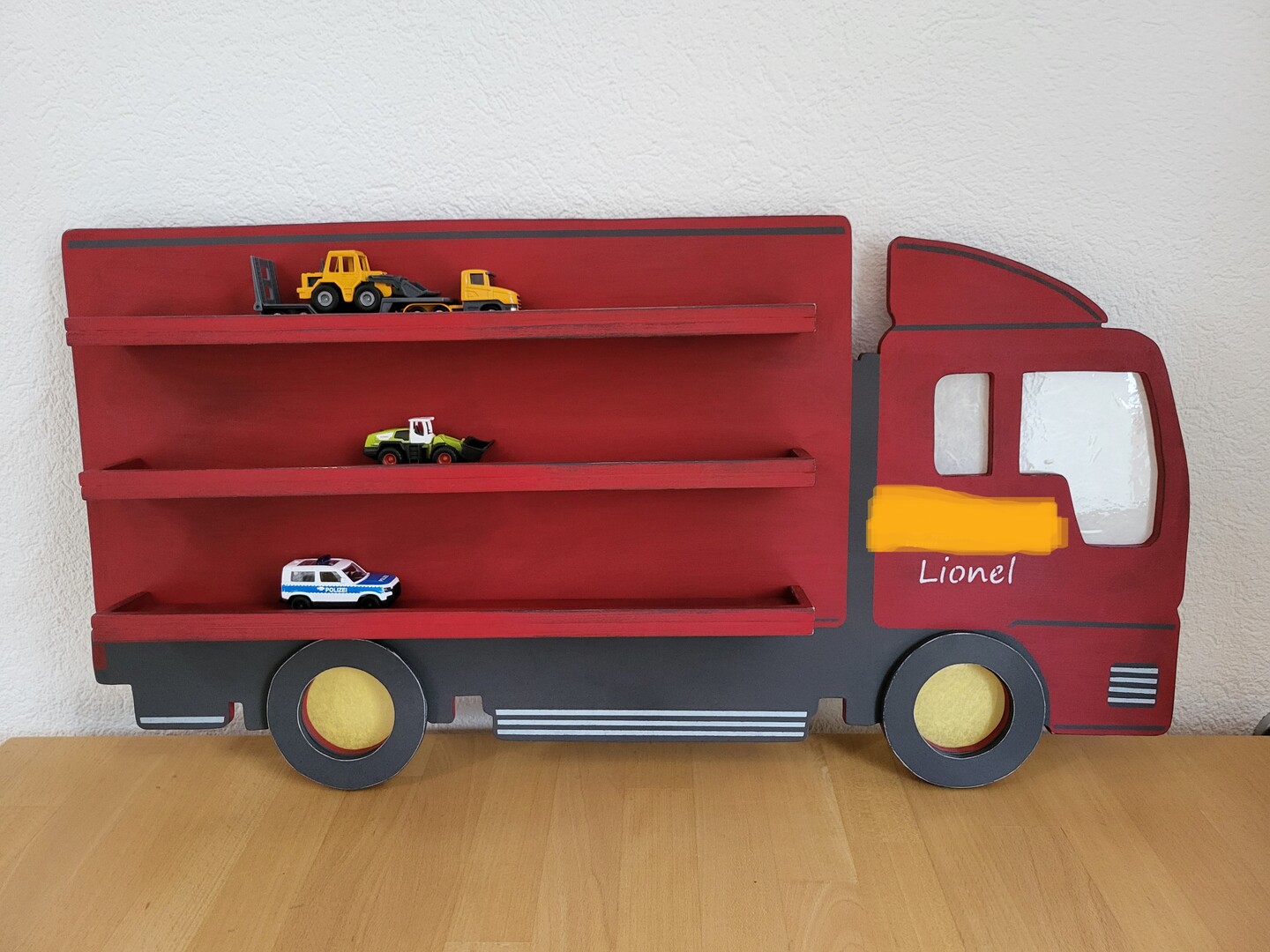 Schlummerlampe/Autoparkplatz Lastwagen Theo